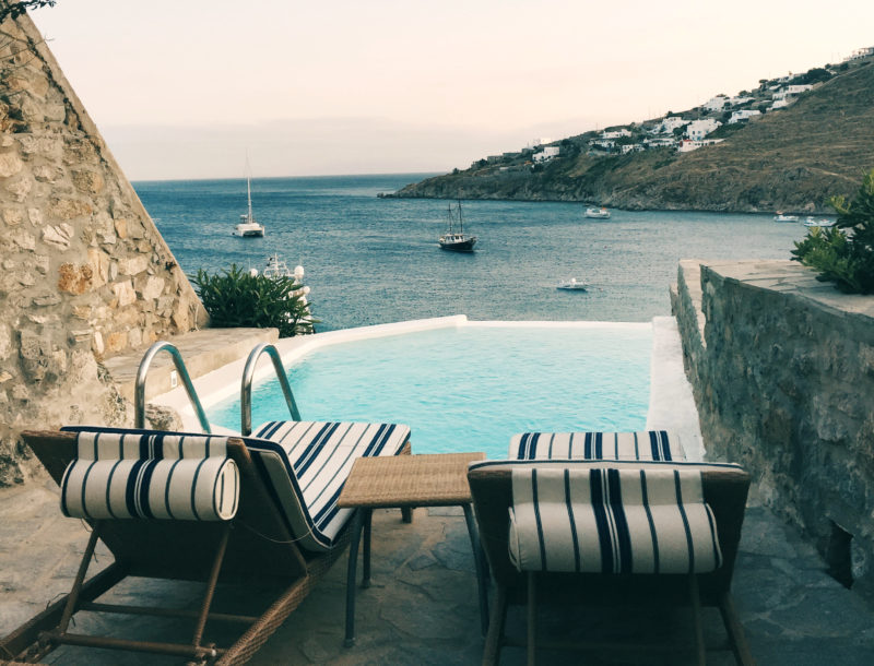 Mykonos Greece Pool Hotel View