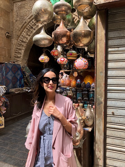 Shopping at Khan El Khalili Bazaar, Egypt